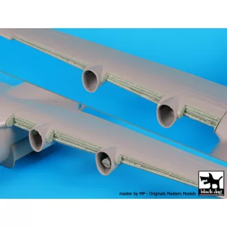   Black Dog C-130 Wing leading edges for Italeri – repülőmakett-kiegészítő