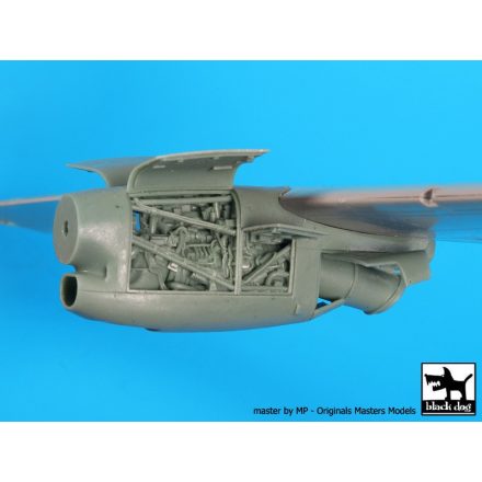 Black Dog C-27 J Spartan 1 Engine for Italeri