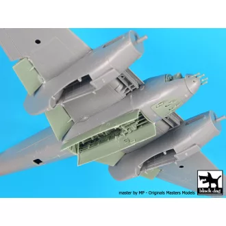   Black Dog De Havilland Mosquito Mk VI set No.2 for tamiya – repülőmakett-kiegészítő
