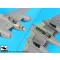 Black Dog De Havilland Mosquito Mk VI Big Set For Tamiya – repülőmakett-kiegészítő