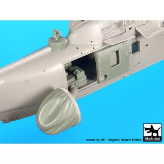   Black Dog Sea King AEW 2 Radar + electronics for Dragon – repülőmakett-kiegészítő