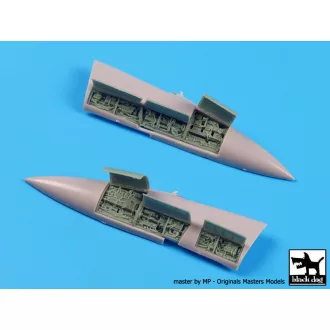   Black Dog F-15 C Electronics for Hasegawa – repülőmakett-kiegészítő