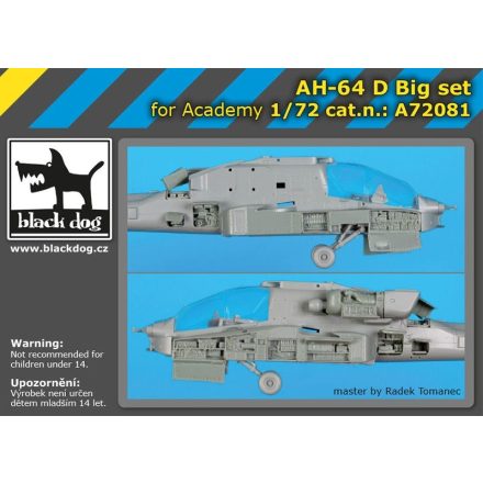 Black Dog AH-64D big set for Academy