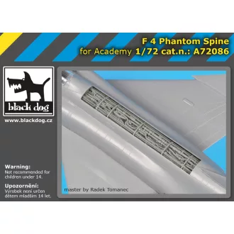   Black Dog F-4 Phantom Spine for Academy – repülőmakett-kiegészítő