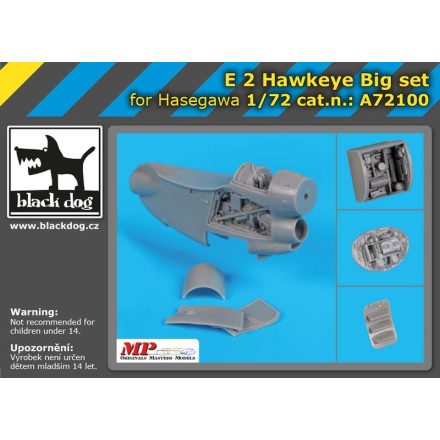 Black Dog E-2 Hawkeye big set for Hasegawa