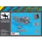 Black Dog E-2 Hawkeye big set for Hasegawa – repülőmakett-kiegészítő