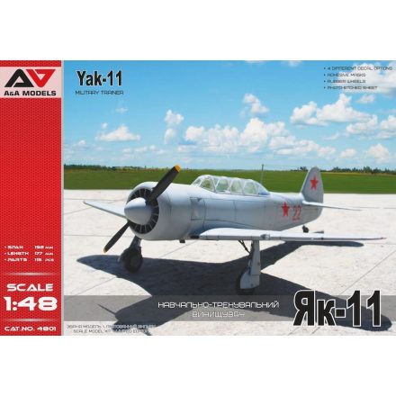 A&A Models Yakovlev Yak-11 Military Trainer makett