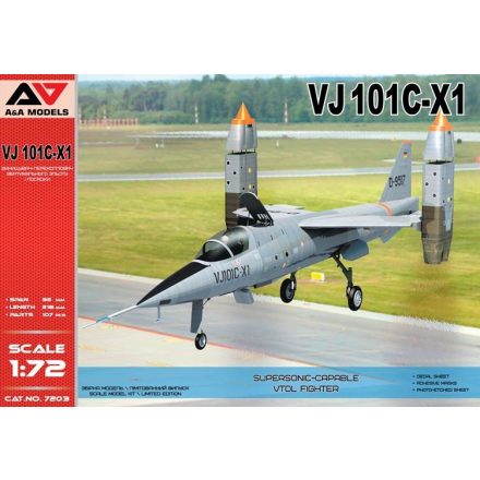 A&A Models VJ-101C-X1 Supersonic-capable VTOL fighter makett