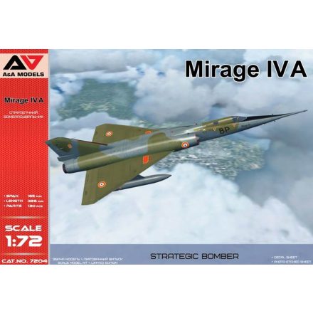 A&A Models Mirage IVA Strategic bomber makett