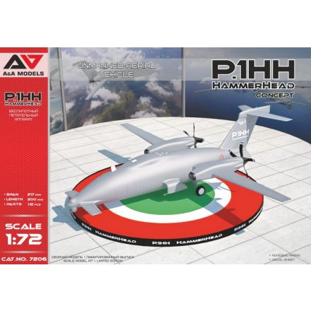 A&A Models P1.HH Hammerhead (Concept) UAV makett