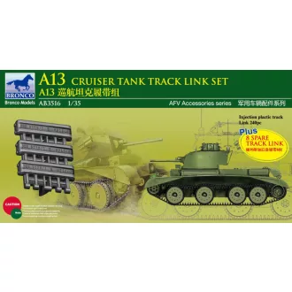   Bronco Models A13 Cruiser Tank MK.III Track Link Set lánctalp kiegészítő