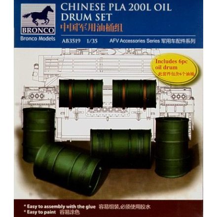 Bronco Chinese PLA 200 litre Oil Drum Set