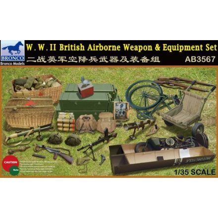 Bronco WWII British Airborne Weapon & Equipment Set