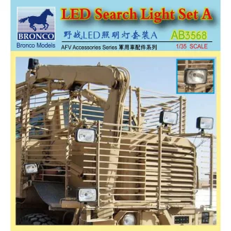 Bronco Models LED Search Light Set A. makett kiegészítő