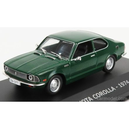 EDICOLA TOYOTA COROLLA 1974 - CON VETRINA - WITH SHOWCASE
