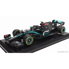   EDICOLA MERCEDES-AMG F1 W11 EQ PERFORMANCE TEAM AMG PETRONAS MOTORSPORT N 44 WORLD CHAMPION WINNER SPANISH GP 2020 LEWIS HAMILTON - BLISTER BOX