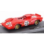 EDICOLA FERRARI 312P 3.0L SPIDER TEAM SEFAC N 25 2nd 12h SEBRING 1969 MARIO ANDRETTI - CHRIS AMON