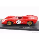 EDICOLA FERRARI 312P 3.0L SPIDER TEAM SEFAC N 25 2nd 12h SEBRING 1969 MARIO ANDRETTI - CHRIS AMON
