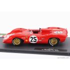 EDICOLA FERRARI 312P 3.0L SPIDER TEAM SEFAC N 25 2nd 12h SEBRING 1969 MARIO ANDRETTI - CHRIS AMON