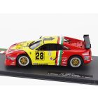 EDICOLA FERRARI F355 3.5L V8 TEAM YELLOW MAGIC N 28 24h DAYTONA 2000 TOSHIO SUZUKI - ANDERS OLOFSSON - TSUYOSHI TAKAHASHI - TOMMY RIGGINS - VAN PETER HANSON