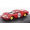 EDICOLA FERRARI DINO 206S COUPE TEAM SEFAC N 196 2nd TARGA FLORIO 1966 GIANCARLO BAGHETTI - JEAN GUICHET