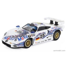   EDICOLA PORSCHE 911 GT1 3.2L TURBO TEAM PORSCHE AG MOBIL1 N 25 2nd 24h LE MANS 1996 THIERRY BOUTSEN - HANS JOACHIM STUCK - BOB WOLLEK