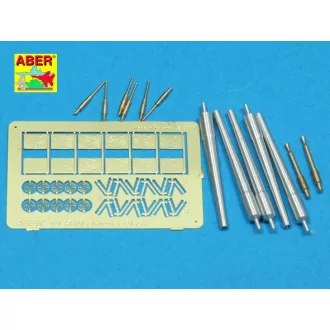   Aber 127mm & 40mm & 20mm Barrels for US Navy "Fletcher Class" Destroyer