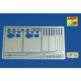 Aber Tiger.I Ausf.E - Rear Fenders (Early Version) (Tamiya)