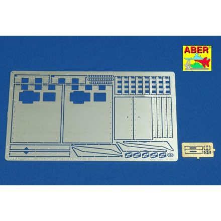 Aber Tiger.I Ausf.E - Rear Fenders (Early Version) (Tamiya)