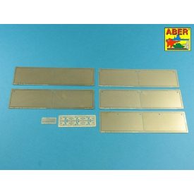   Aber German Medium Tank Pz.Kpfw.V Ausf.G (Sd.Kfz.171) Panther G Vol.4 - Side Skirts (Tamiya, Trumpeter)