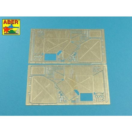 Aber German Medium Tank & Tank Destroyer Panther & Jagdpanther Vol.5 - Rear Stowage Boxes (Tamiya, Trumpeter)