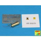 Aber German Fire Extinguisher /w Brackets Used on German Tanks, Assault Guns and Other Vehicles