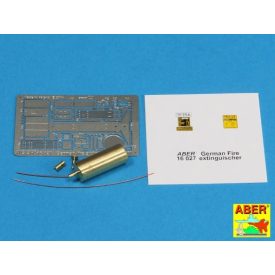   Aber German Fire Extinguisher /w Brackets Used on German Tanks, Assault Guns and Other Vehicles