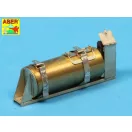 Aber German Fire Extinguisher /w Brackets Used on German Tanks, Assault Guns and Other Vehicles