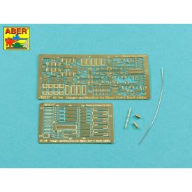   Aber German Accessories Clams and Brackets for Tow Cables and Track Cable used on Tiger I & King Tiger