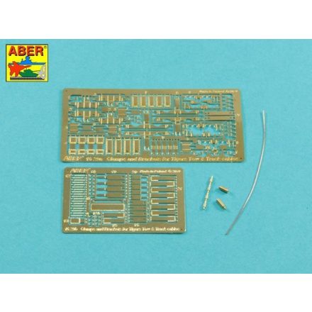 Aber German Accessories Clams and Brackets for Tow Cables and Track Cable used on Tiger I & King Tiger