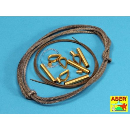 Aber Tow Cables & Track Cable /w Brackets Used on Tiger.I, King Tiger & Panther