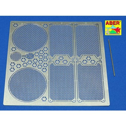 Aber German Heavy Tank Pz.Kpfw.VI Ausf.B (Sd.Kfz.182) Tiger.II Henschel-Turm Vol.2B - Grilles (Trumpeter)