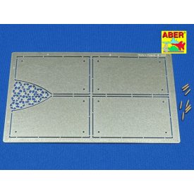   Aber German Heavy Tank Pz.Kpfw.VI Ausf.B (Sd.Kfz.182) Tiger.II Henschel-Turm Vol.4 - Armour for Grilles (Tamiya, Trumpeter)