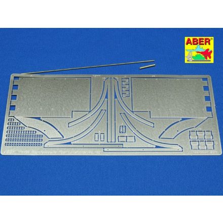 Aber German Heavy Tank Pz.Kpfw.VI Ausf.B (Sd.Kfz.182) Tiger.II Henschel-Turm Vol.5 - Front Fenders (Tamiya, Trumpeter)