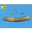 Aber .50 cal Ammunition with M2A1 Box Set for US M2 Machine Gun