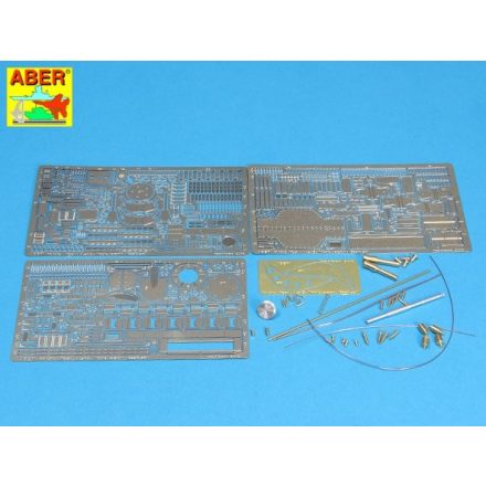 Aber German Heavy Tank Pz.Kpfw.VI (Sd.Kfz.181) Ausf.E Tiger.I Middle Production - Basic Set (Hobby Boss)