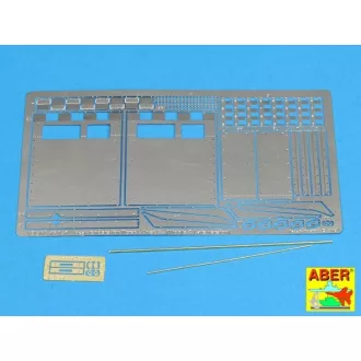 Aber Rear Fenders Tiger.I Ausf.E (Late Version) (Hobby Boss)
