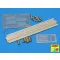 Aber Barrel Cleaning Rods /w Brackets for Tiger.II (Sd.Kfz.182) Late Model 1450mm