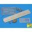 Aber Barrel Cleaning Rods /w Brackets for Tiger.II (Sd.Kfz.182) Late Model 1450mm