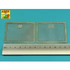 Aber Aditional smaller mesh used on some Tiger I, Ausf.E under standart grilles (Hobby Boss, Tamiya)