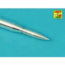 Aber Models Set of 8,8cm projectiles for Jagdpanther, King Tiger & Nashorn