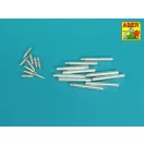 Aber Models Set of 7,5cm projectiles x 10 pcs. for A/T gun PaK 40 (Das Werk)