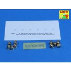 Aber Smoke Discharges for Rear Five Grenade Racks