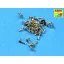 Aber Turned Imitation of Hexagonal Bolts 1,55mm x30pcs.